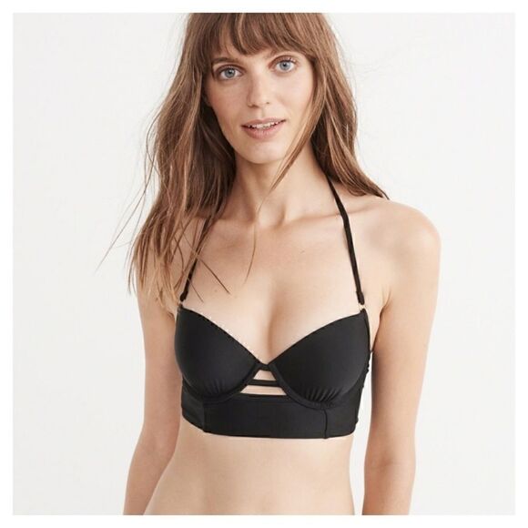 Abercrombie & Fitch Other - NWT A&F Push Up Plunge Bikini Bra Top 34B